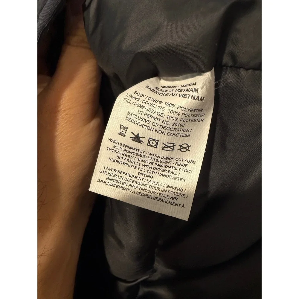 Nike Storm-FIT Men Black Puffer Vest Windrunner Quilted Full Zip XL